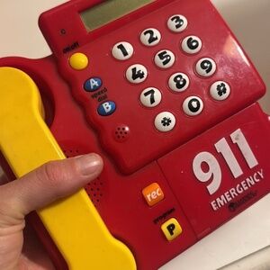 Emergency phone call learning tool Montessori learning resources